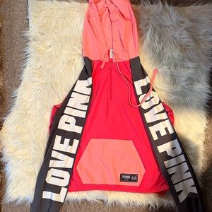 PINK Victoria's Secret Red and Pink Jacket